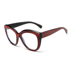 Gafas de Sol de Moda con Protección Ultravioleta, Imitación de Madera, Estilo Ojo de Gato Extragrande, Modernas para Todo Clima, Venta Directa de Fábrica - Product Image 5