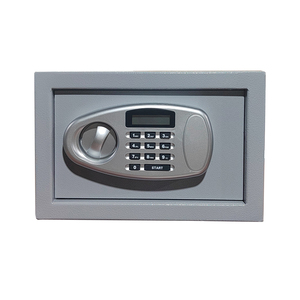 Coffre-fort en acier avec serrure numérique mini coffre-fort petite maison coffre-fort pour le stockage espèces hôtel utilisation armoires métalliques - Product Image 2
