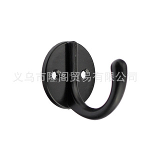 C3 4 Wall <b>Hook</b> Zinc Alloy Round Single <b>Hook</b> <b>Black</b> Antique Green For Clothing Furniture Wall Mounted - Product Image 5