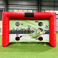 Jeu interactif de football gonflable commercial pour la vitesse, trampoline sportif gonflable en tissu Oxford pour jeux en extérieur