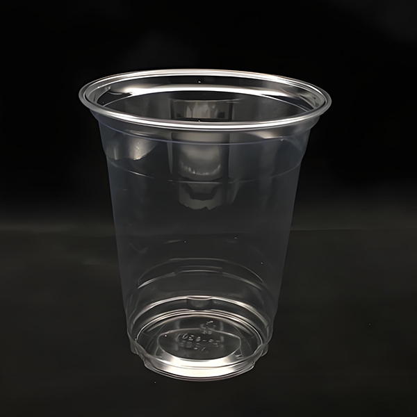 Custom Logo Disposable 12oz PE Plastic