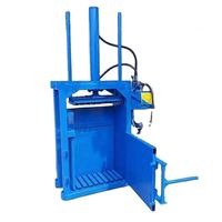 Presse à balles hydraulique de 80 tonnes pour cartons, paille, foin, papier usagé, canettes et plastique