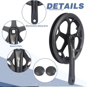 原装曲柄组 48T/170mm 适用于 Engwe EP-<span class=keywords><strong>2</strong></span> Pro/Engine X/L20/M20/E26/P26 电动自行车零件 自行车配件 自行车零件 - Product Image 5