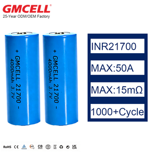 Wholesale High-rate 21700 <b>Battery</b> 10C 40A INR21700 4000mAh 15mΩ for <b>Drone</b> <b>Battery</b> Pack - Product Image 1