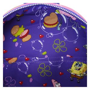 Sedex 4P Sản Xuất Tùy Chỉnh Loungefly Spongebob & Patrick Sang Trọng Mini Ba Lô Ba Lô Phụ Nữ Loungefly Ba Lô Nhỏ - Product Image 6