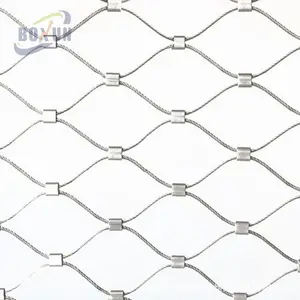 Ss Wire Rope Mesh For Zoo Protection X-tend Cable Zoo Animal Aviary