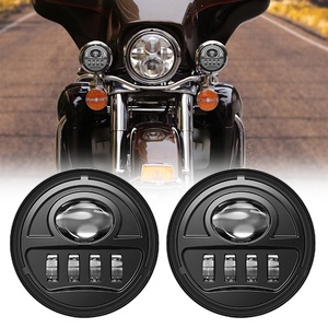 Luz Antiniebla LED DOT para <span class=keywords><strong>Harley</strong></span> <span class=keywords><strong>Davidson</strong></span> Glide, Road King, Yamaha V Star 950, Faro Sellado Blanco, Accesorios de Iluminación - Product Image 6