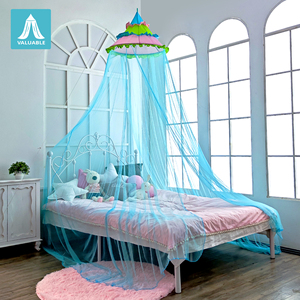 Màu xanh hồng Thác tán lưới chống muỗi cho giường đơn cũi trẻ em đọc sách góc gấp mục đích chung quà tặng ngày lễ của trẻ em - Product Image 1