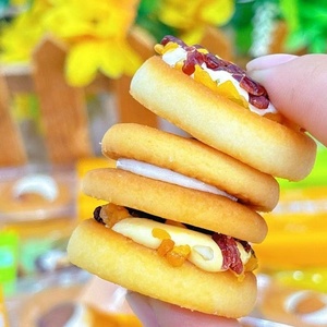 Biscotti Croccanti Francesi all'Ingrosso per Dessert, Pasticceria per Tè del Pomeriggio, Dolci 11.6g*259 sacchetti/cartone, Snack al Noci e <span class=keywords><strong>Pizza</strong></span> - Product Image 1