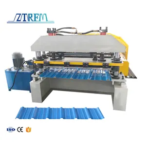 ZTRFM Automatic Ag Panel Or R Panel Or PBR Panel Roll Forming Machine For American Customer