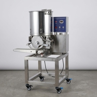 Machine à former des galettes de viande en acier inoxydable, machine à former des nuggets de poulet, des galettes de burger, des kebabs pour l'industrie de la restauration rapide