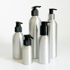 Guangzhou Gepersonaliseerde Lege Zeepfles Met Pomp 500 Ml Metalen Shampoo Conditioner Aluminium Fles