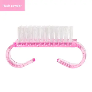 Pinceau à ongles en plastique coloré en gros pour enlever la poussière des ongles et nettoyer la surface des ongles, facile à nettoyer - Product Image 6