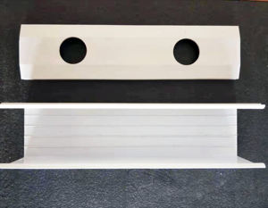 हाइड्रोपोनिक 6 इंच व्यास पीवीसी पाइप स्ट्रॉबेरी रोपण gutters NFT हाइड्रोपोनिक पाइप - Product Image 2