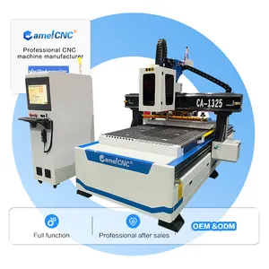 Woodworking 3d engraving auto tool change CA-1325 atc cnc wood router machine for furniture making