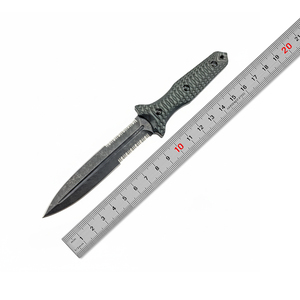 มีด BM Tyrant DIY รุ่นสำหรับใช้งานกลางแจ้ง ใบมีดแบบ Fixed Blade ด้ามจับ G10 ปลายแหลม ใบมีดสองคม ทำจากเหล็กสแตนเลส ปรับแต่งได้ตามต้องการ รับผลิตแบบ OEM สำหรับการตั้งแคมป์ - Product Image 1
