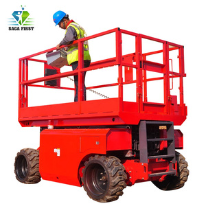 Plataforma Elevadora de Tijera Eléctrica Hidráulica de 8m 10m 12m 14m 16m Diseñada por <span class=keywords><strong>Nifty</strong></span> Haulotte - Product Image 1