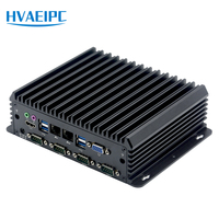 Nuevo Mini PC Industrial Sin Ventilador 485 C57-6C |   HVAEIPC DDR3 32GB 12 Núcleos Hex Core I7-8750H NVMe SSD Garantía de 3 Años