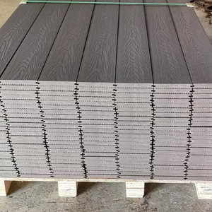 Planches <span class=keywords><strong>de</strong></span> <span class=keywords><strong>terrasse</strong></span> en WPC co-extrudé pour jardin résidentiel, allée et <span class=keywords><strong>terrasse</strong></span> sur toit, résistantes aux intempéries - Product Image 3