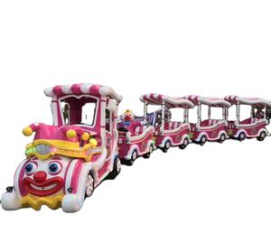 Divertidos paseos en tren eléctrico sin rieles para interiores para niños, <span class=keywords><strong>autobús</strong></span> de plástico al aire libre, tren turístico de atracciones, centro comercial eléctrico - Product Image 2