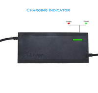 Chargeurs de vélos électriques de haute qualité et longue durée de vie 48V 54.6V 58.8V 54.75V 58.4V, chargeur de batterie au lithium 48V4A