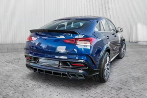 ชุดแต่งคาร์บอนไฟเบอร์ทรงท็อปสไตล์สำหรับ Mercedes-Benz GLE COUPE สภาพใหม่ อัพเกรดเป็นแบบไวด์บอดี้ พร้อมลิ้นกันชนหน้าและกันชนหลัง - Product Image 5