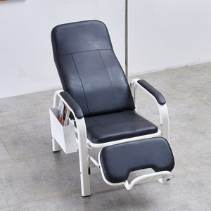 Fauteuil de perfusion individuel de luxe avec structure métallique renforcée, aiguille de perfusion pratique suspendue et fonction repose-pieds intégrée - Product Image 3