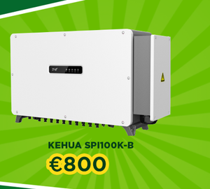 Onduleur solaire commercial Moolar EU STOCK Kehua SPI 100K B triphasé 400V, onduleur connecté au réseau, communication 4G RS485, réparation PID - Product Image 1