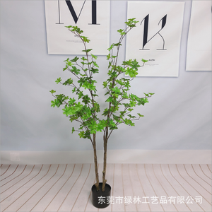 Pianta di plastica decorativa all'aperto all'ingrosso dell'albero di palma artificiale e bouganville - Product Image 4