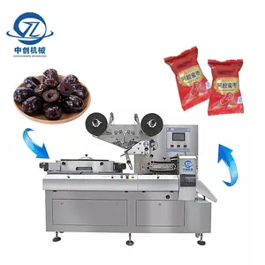 Envasadora Flow Pack Fully Automatic Bagging Sachet Machines Packaging Food Products Dried Dates Palm Packing Machine