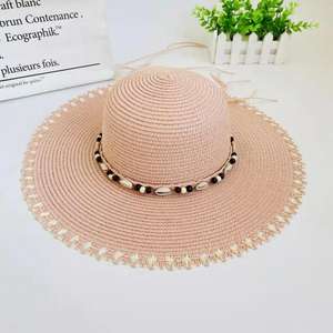 Chapeaux de soleil en papier à large bord pour femmes, vente en gros, pour usage quotidien, pêche, voyage, décontracté, plage, vacances, ski, protection solaire extérieure - Product Image 5