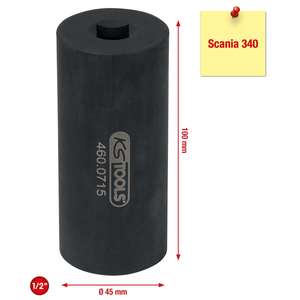 KS TOOLS 1/2 "Inyector-zócalo para Scania, 38mm - Product Image 2