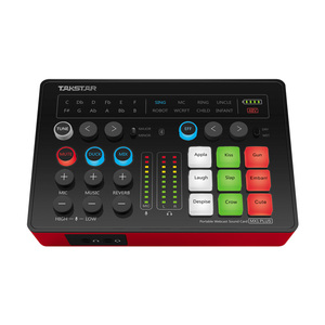 Cho Takstar USB giao diện âm thanh cho máy tính để bàn podcast thiết bị microphone dj Tai nghe Màn hình loa sống âm thanh - Product Image 5