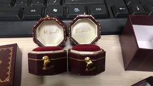 Tùy Chỉnh Sang Trọng Mini Hộp Nhẫn Dễ Thương Giả Da Giấy Với Trái Tim Cổ Điển Thiết Kế Cổ Của Nhà Sản Xuất Tùy Chỉnh Hộp Đồ Trang Sức - Product Image 3