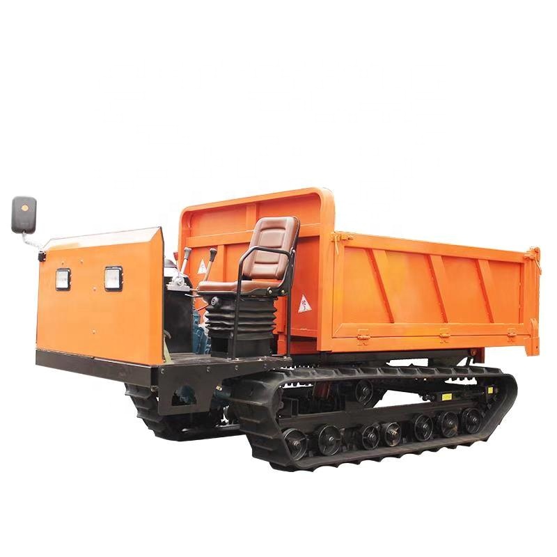 Полный дорожный мини-самосвал Гусеничный мини-транспортер