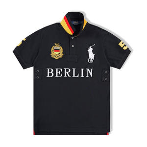 Nuevo Modelo de Camisetas Polo para Hombre 100% Algodón, Logotipo Bordado Personalizado de Alta Calidad, Camisetas Polo Casuales para Hombre - Product Image 3