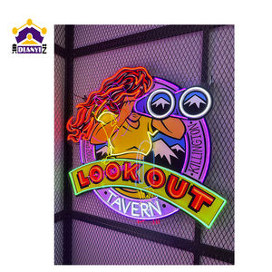 ผู้ผลิต Dropshipping ซุปเปอร์สดใสหลอดแก้วจริงแสงโค้กป้ายนีออน - Product Image 4