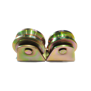 Thép carbon cao U rãnh con lăn cho cửa trượt Vòng rãnh ống theo dõi bánh xe ròng rọc-bền chống gỉ - Product Image 6