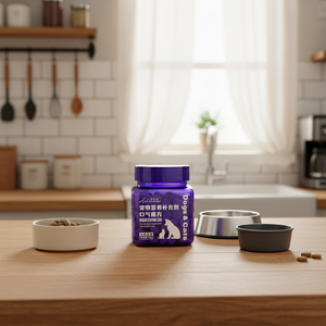 אבקת חלב לחיות מחמד, לכלבים וחתולים, עם לציטין, כונדרויטין, סידן, DHA, שמן סלמון, פרוביוטיקה, ויטמינים, טבליות לטיפול בבריאות המפרקים, <span class=keywords><strong>OEM</strong></span> - Product Image 1