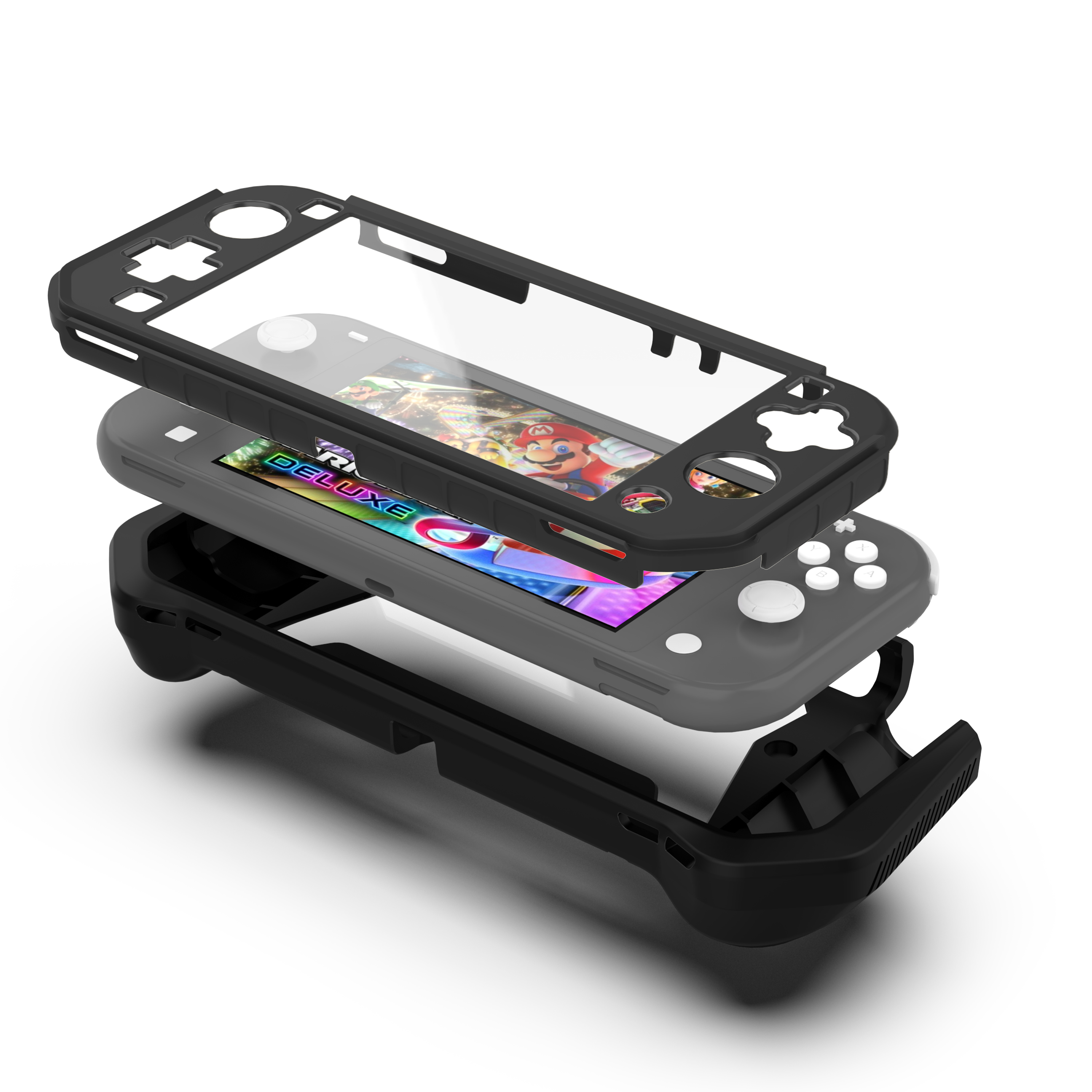 Новинка для игровой консоли Switch Lite 2 в 1 защитный чехол из поликарбоната и ТПУ с защитой от царапин