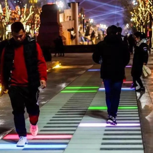 Waterproof Outdoor Giant Floor Music <b>Piano</b> <b>Keyboard</b> Dance Floor Interactive Led Dance Floor for <b>Kid</b> Games - Product Image 1