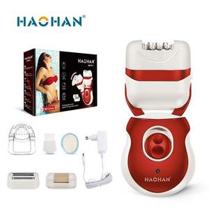 <span class=keywords><strong>Rasoir</strong></span> électrique à trois lames pour femme, accessoire de toilettage à manche Long, pour les jambes, avec étiquette privée - Product Image 5