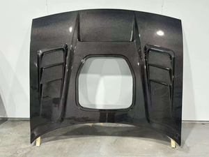 Capot en fibre de carbone pour Charger Redeye 2015-2023, noir, installation facile, sortie d'usine - Product Image 6