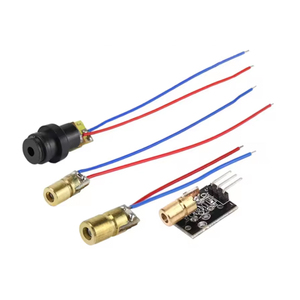 أنبوب ليزر شبه موصل نحاسي أحمر منقط برأس ليزر ديود 3 فولت 5 فولت - Product Image 1