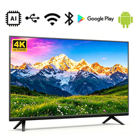 Televisor LCD Inteligente 4K UHD de 100 Pulgadas con Pantalla Grande, Android 13, Sin Marco, HDR, Sistema de Audio para Conferencias, Suministro Directo de Fábrica