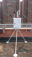 Oceanus AQM-09 4G/GPRS Pengunggah Data Real-time IP55 Platform Cloud Stasiun Pemantauan Udara untuk Pekerjaan Pengendalian Polusi Pemerintah