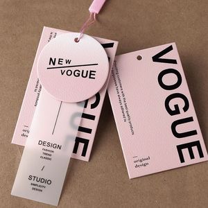 OEM Custom NFC Enabled Hang Tags Waterproof Coated Paper Hang Tag for Clothing with Barcode Feature Direct From Supplier