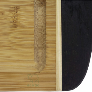 Planche à découper en bambou avec jus Groove Epais Eco Friendly Home Kitchen - Product Image 2