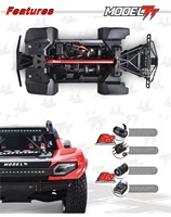 Camion de course RC professionnel FSR 1/7 Desert Storm 6S 8S 4WD Brushless Short Course Truck 100 km/h haute vitesse RTR Trophy Truck