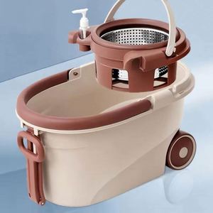 Juego de Mopa y Cubo para Baño, Diseño Innovador, 360 Grados, Autoescurrible, Duradero, el Más Vendido - Product Image 2